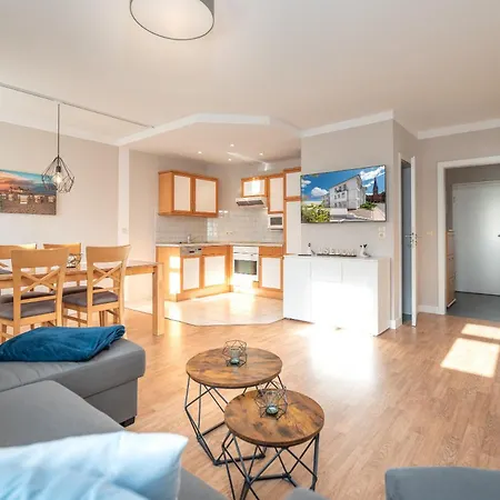 Haus Am Kurpark - Whg 1, Mit Sauna Auf Dem Dach Daire Heringsdorf
